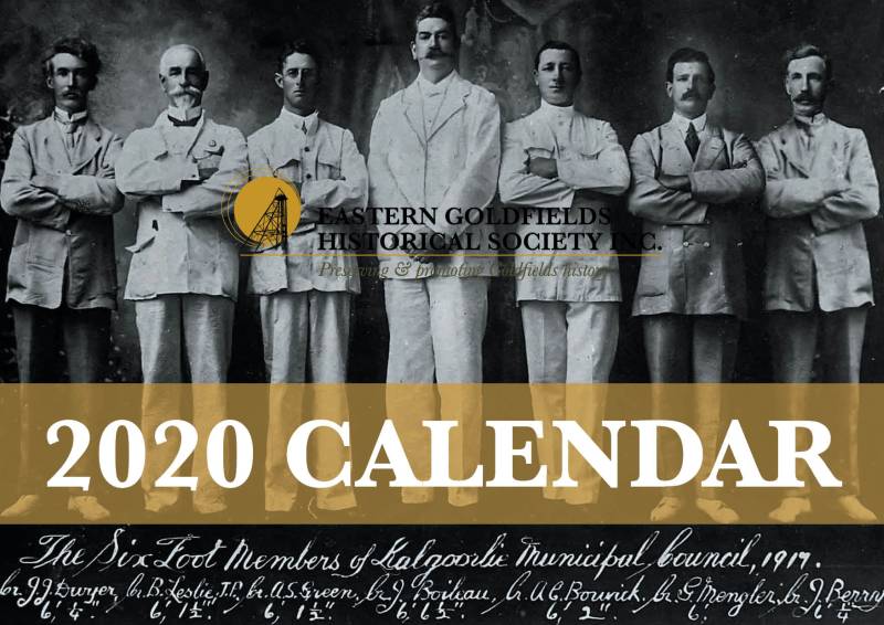 2020 Goldfields Calendar